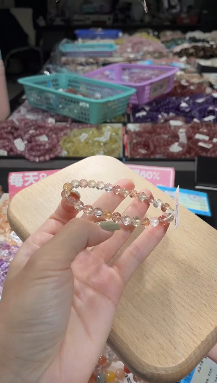 未镶嵌手链水晶437号 多样性发一R  6+