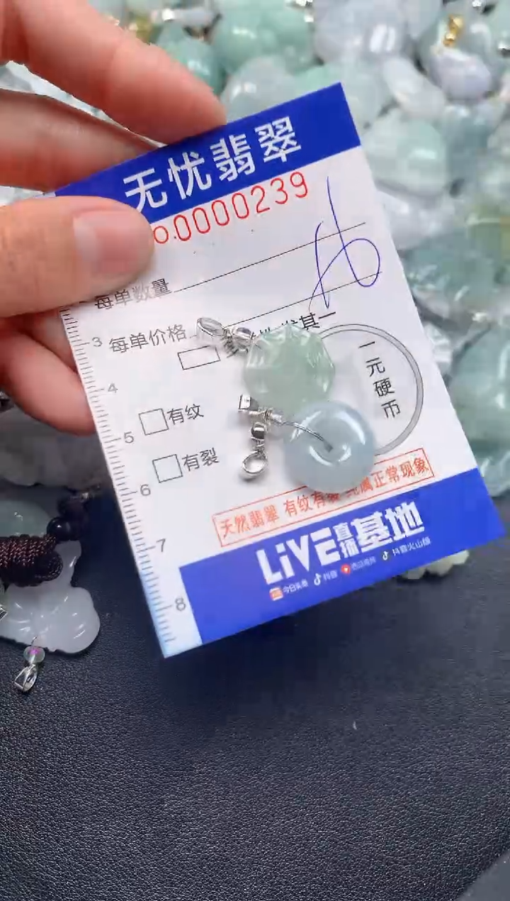 颈饰未镶嵌翡翠239