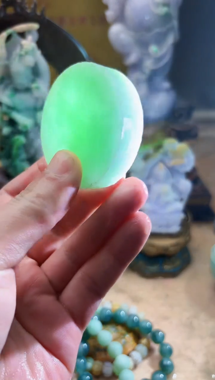 未镶嵌挂件翡翠A货张麦9600