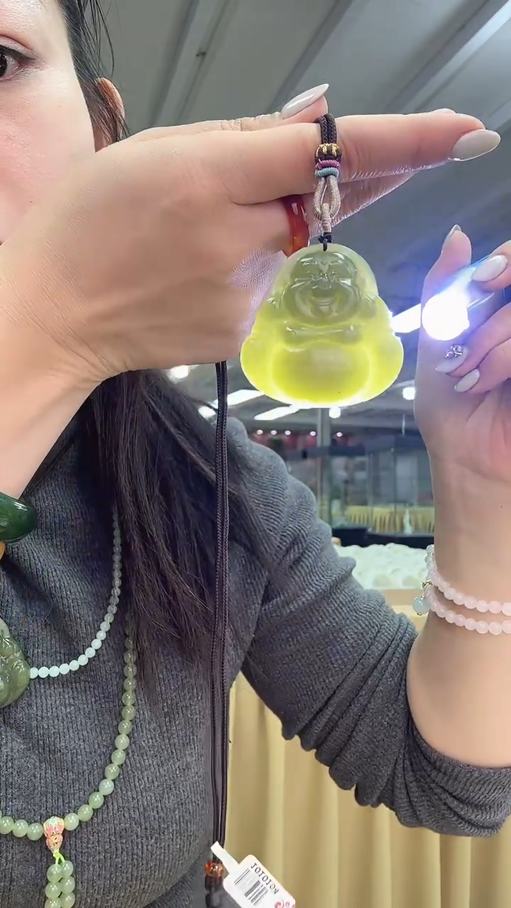 吊坠(不含链)未镶嵌和田玉佛公吊坠48