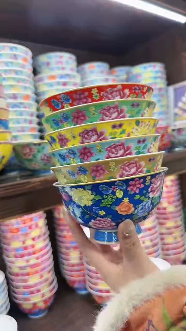 【闪购商品】瓷片5英寸饭碗6个景德镇陶瓷