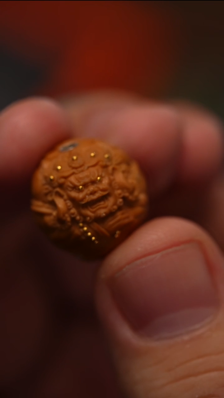 手串猴头核桃满配财宝天王