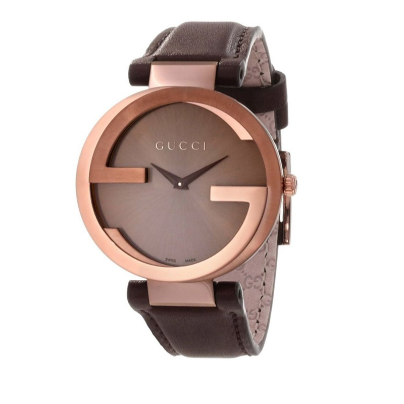 【迪迪专属】GUCCI古驰咖啡色双G石英腕表37MM女款YA133309