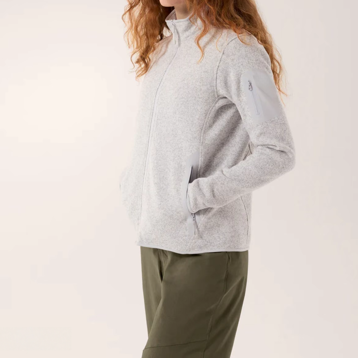 【针织夹克衫】鸟家同款外套男女同款秋冬户外运动保暖开衫抓绒茄克