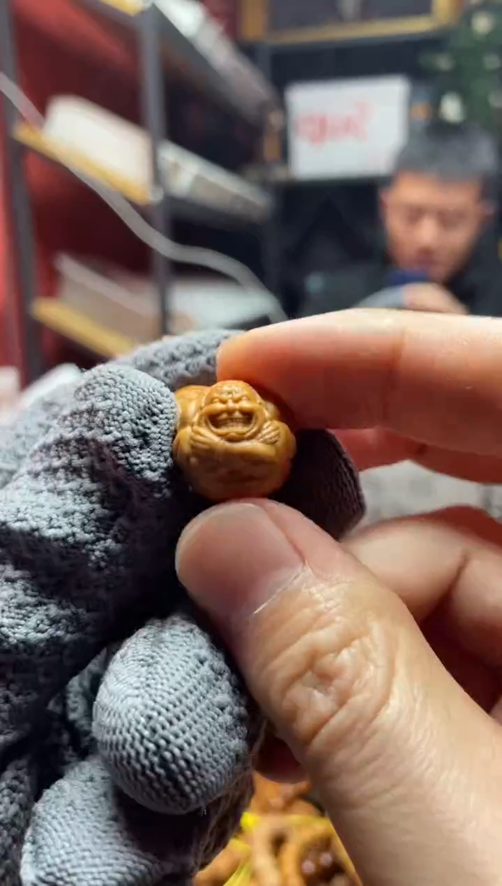 手串猴头核桃029  单籽 雕刻