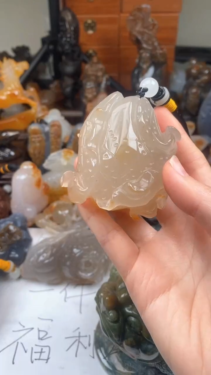 【闪购商品】玛瑙/玉髓颈饰未镶嵌AA