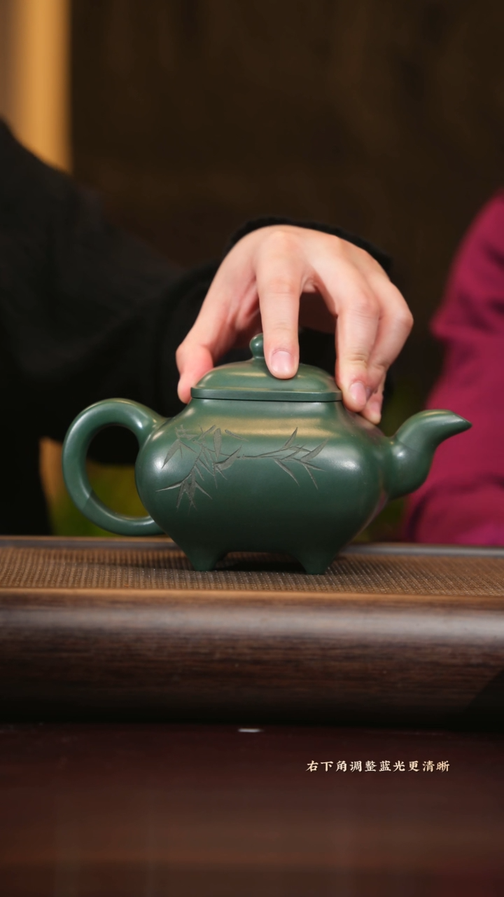 【闪购商品】紫砂茶壶sph 传炉 老绿泥 700