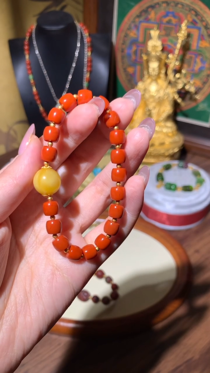 【闪购商品】南红玛瑙手串未镶嵌手串