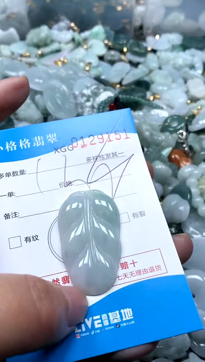 【闪购商品】翡翠颈饰未镶嵌闪购商品0129151