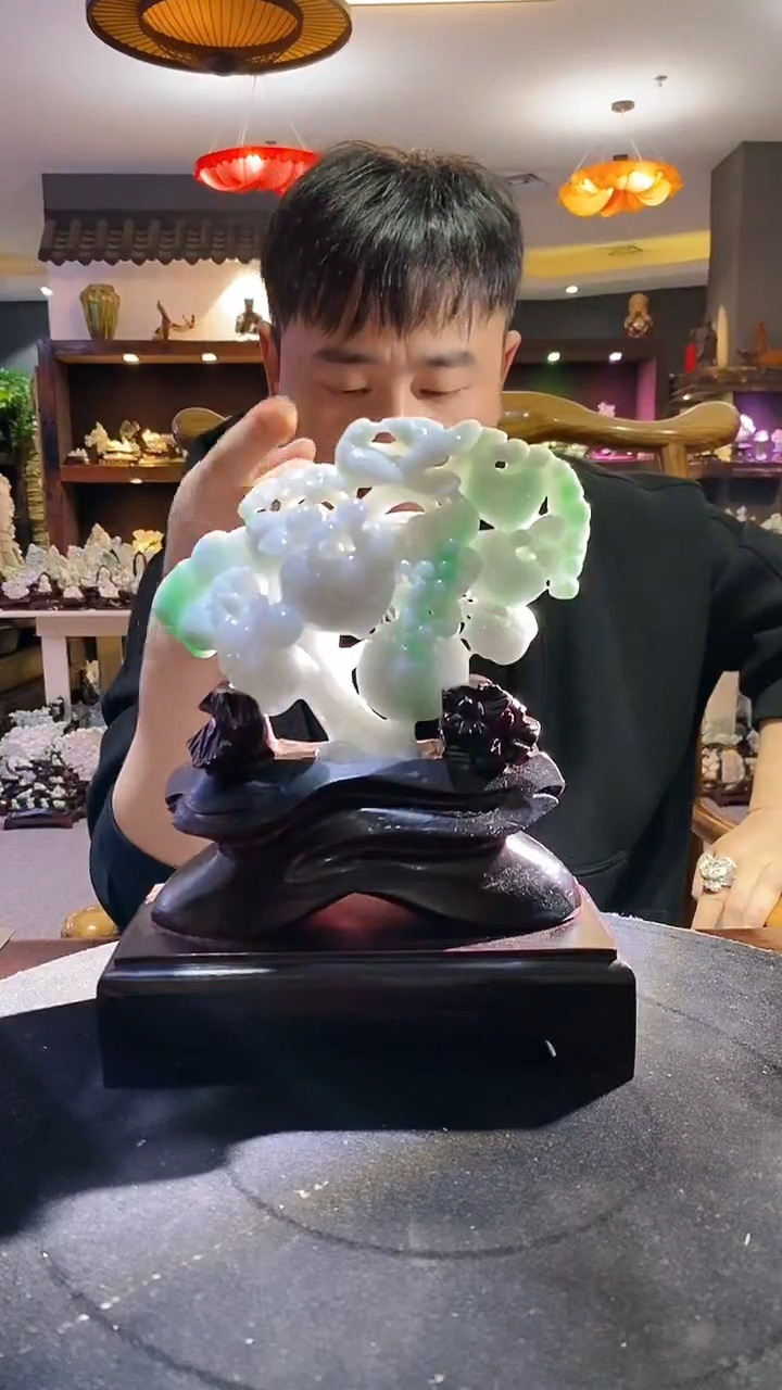 【闪购商品】定制翡翠未镶嵌03/0117/W/平平安安