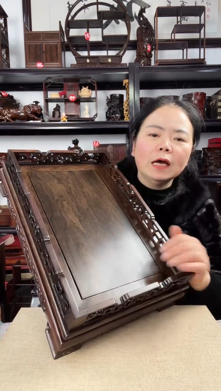 木老李红木工艺品新长方