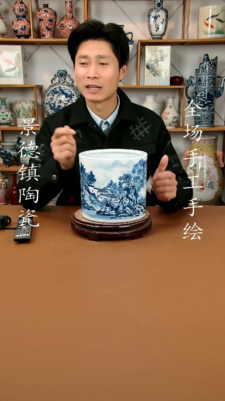 【闪购商品】瓶景德镇陶瓷摆件5