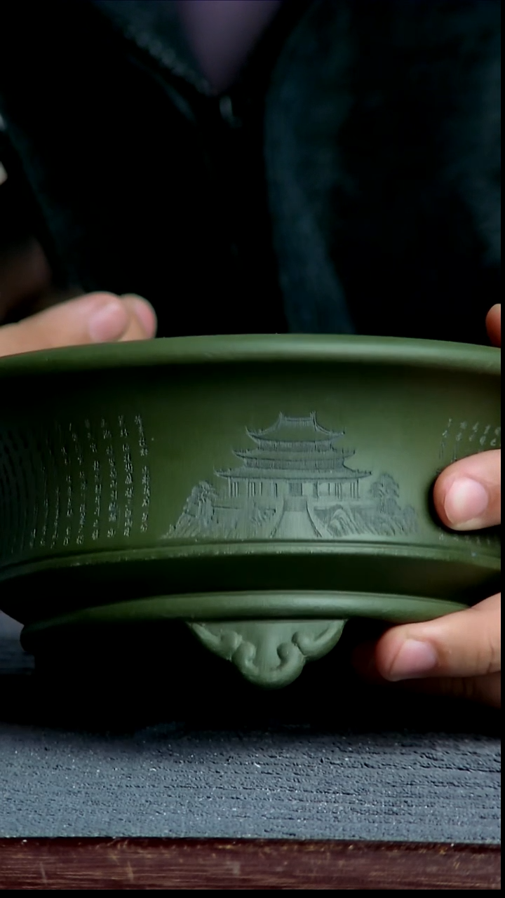 紫砂花盆13*6内径尺寸 阁楼