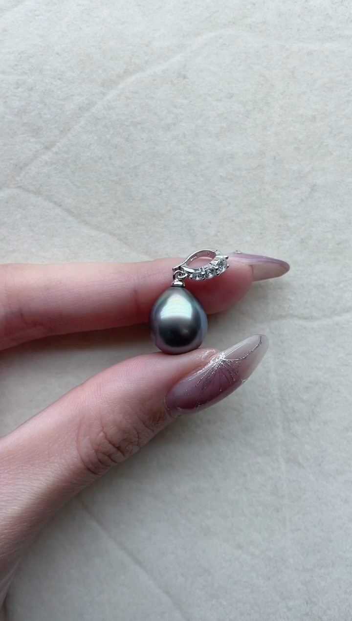 【闪购商品】海水珍珠吊坠银S925镶嵌126