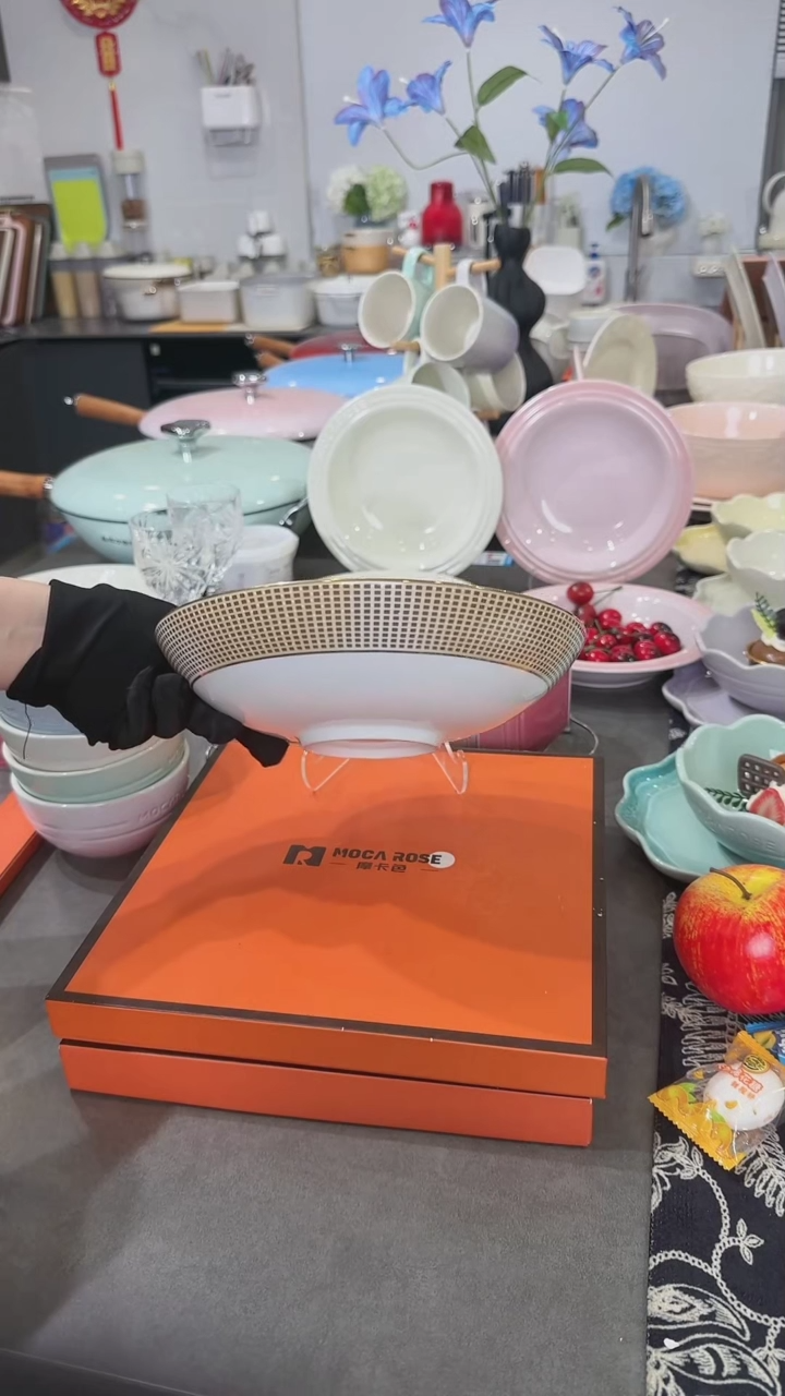 【闪购商品】瓷骨瓷深盘