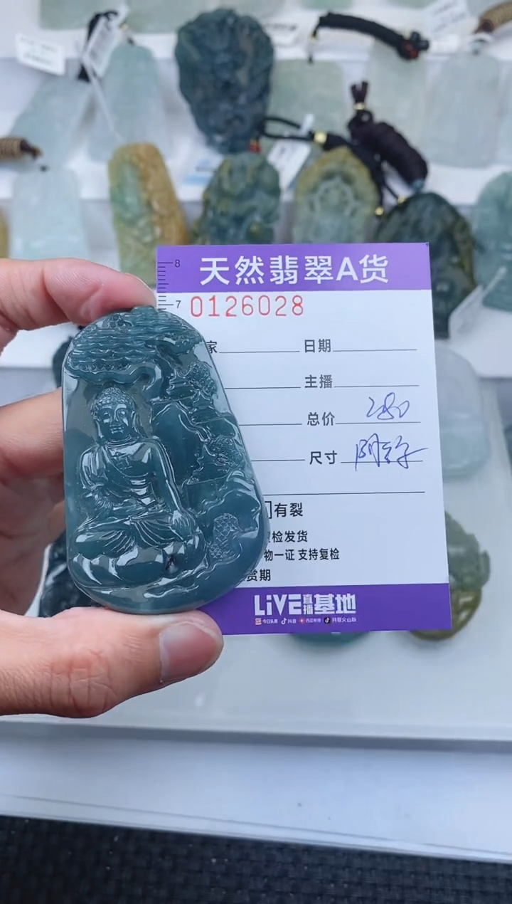【闪购商品】翡翠颈饰未镶嵌        028