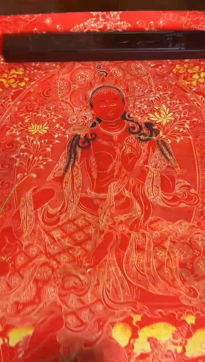 卷轴画手绘唐卡004