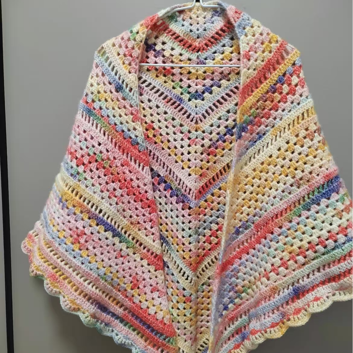 雪妃尔琉璃云贵妇人披肩手工DIY编织钩针毛线团自制材料包