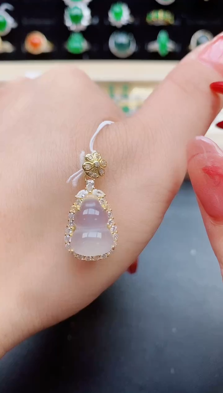 【闪购商品】玛瑙/玉髓吊坠(赠链)银S925镶嵌321321