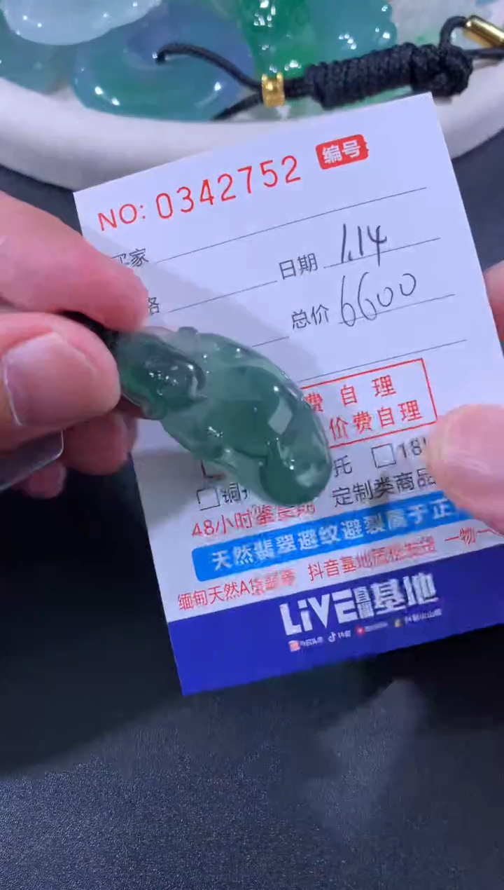 【闪购商品】翡翠颈饰未镶嵌天然A货翡翠