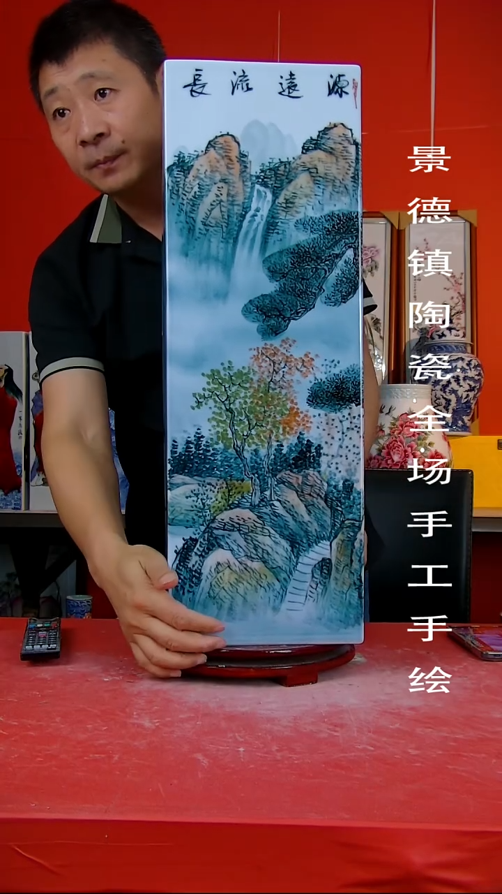 摆件景德镇陶瓷 全场手工手绘27