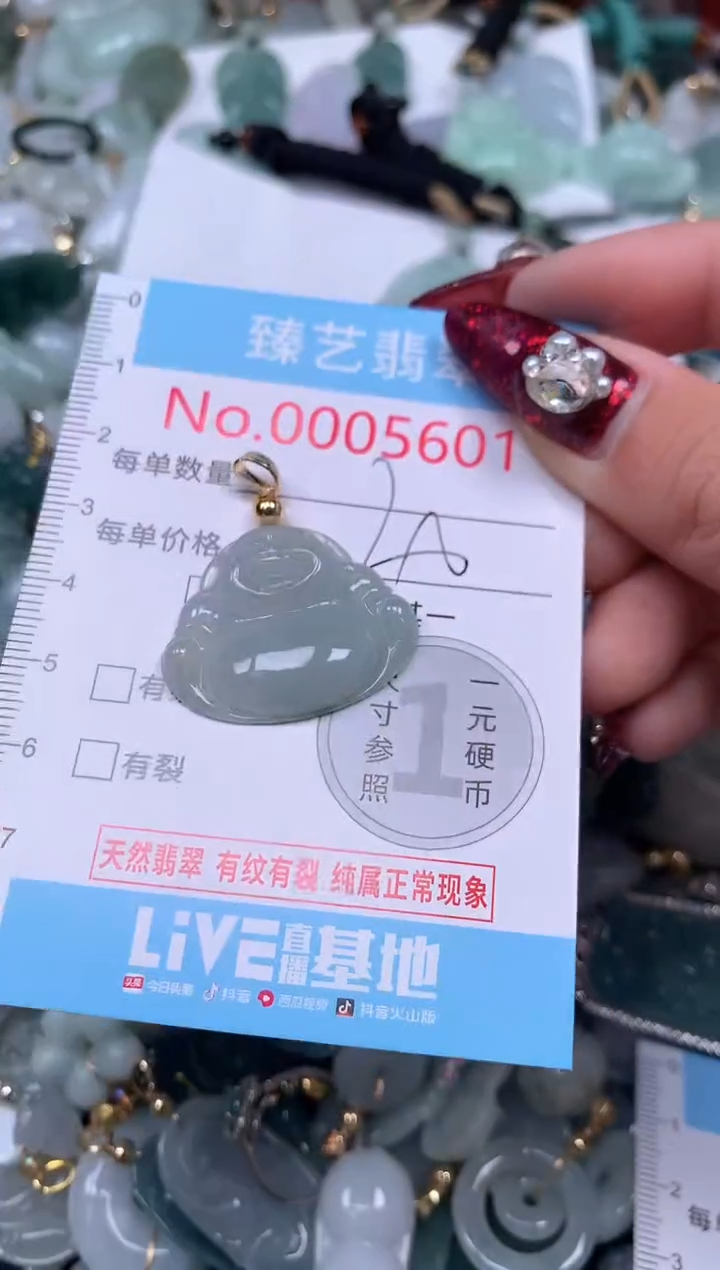 颈饰未镶嵌翡翠5601