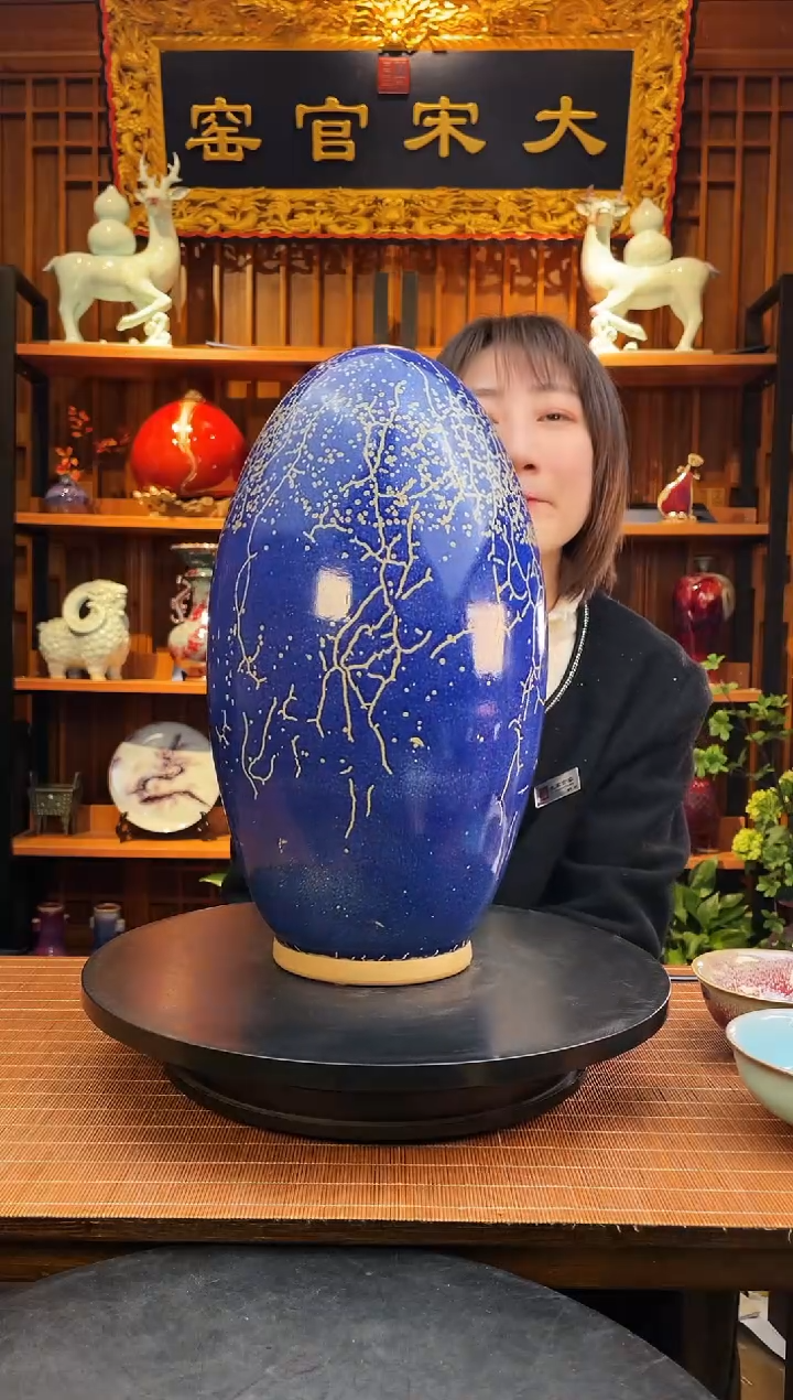 【闪购商品】摆件大宋官窑【福来石】坚如磐石 基业稳固