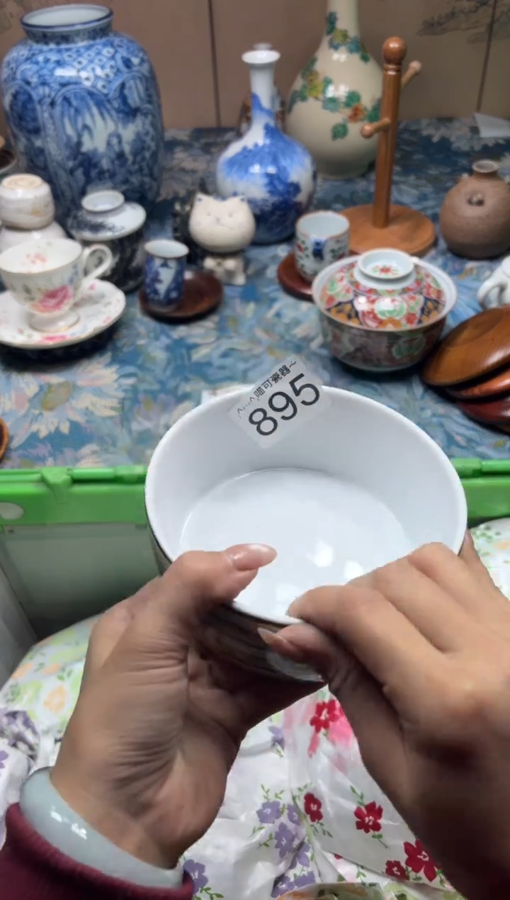 手工艺品钧瓷潘**宝895