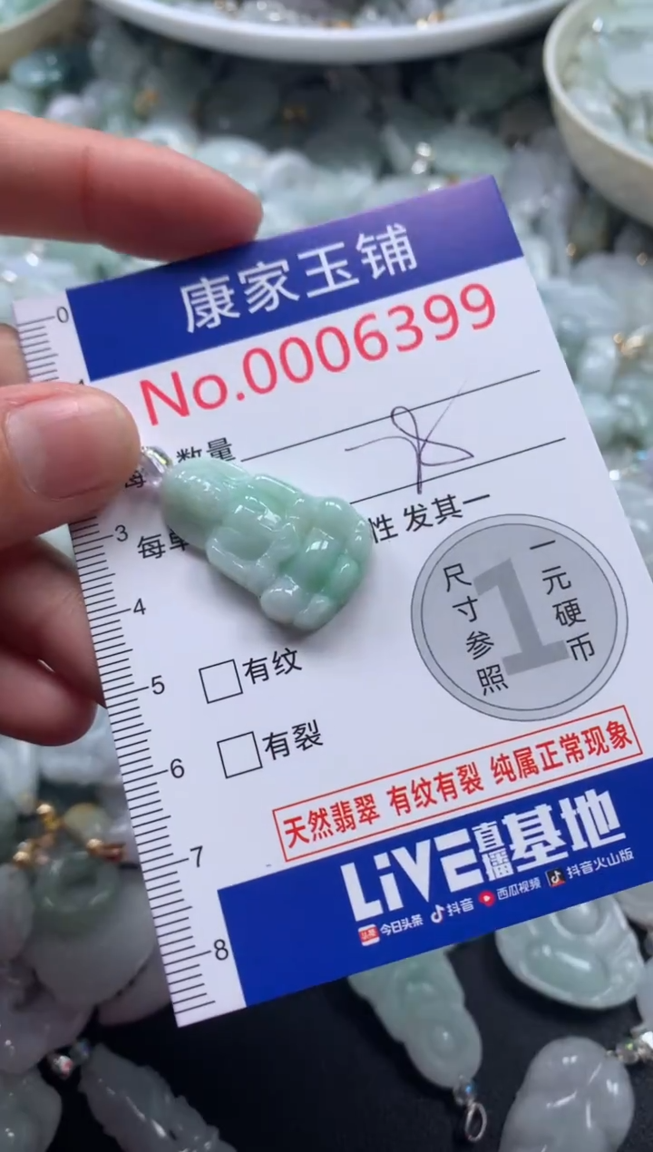 颈饰未镶嵌翡翠6399