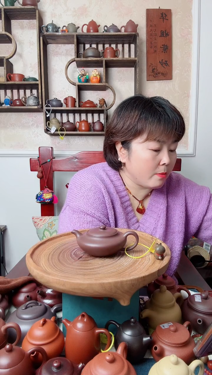 茶壶紫砂独**待大水潭底槽清  玉碗200CC
