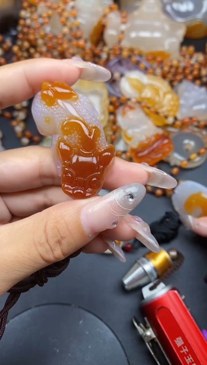 【闪购商品】玛瑙/玉髓未镶嵌颈饰ll