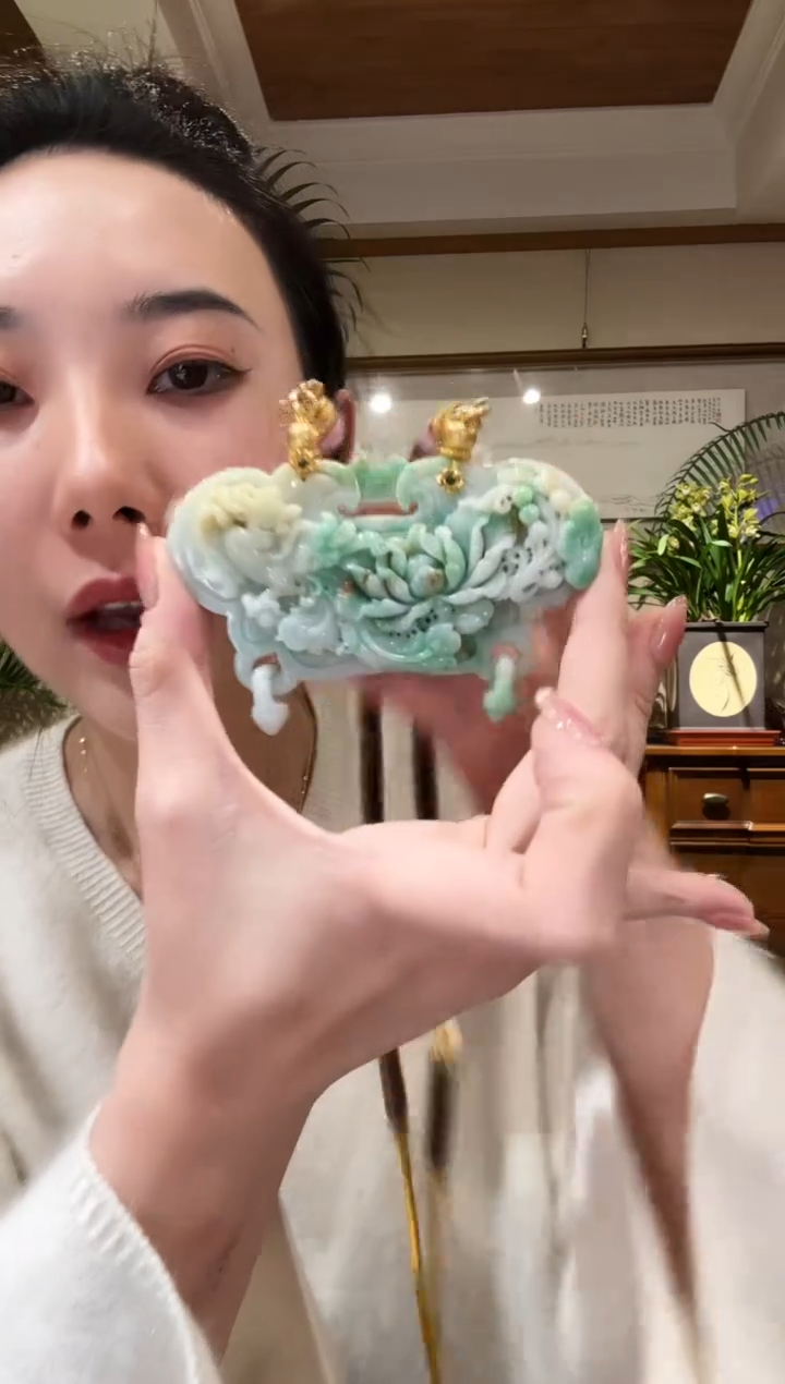 【闪购商品】翡翠颈饰未镶嵌国风