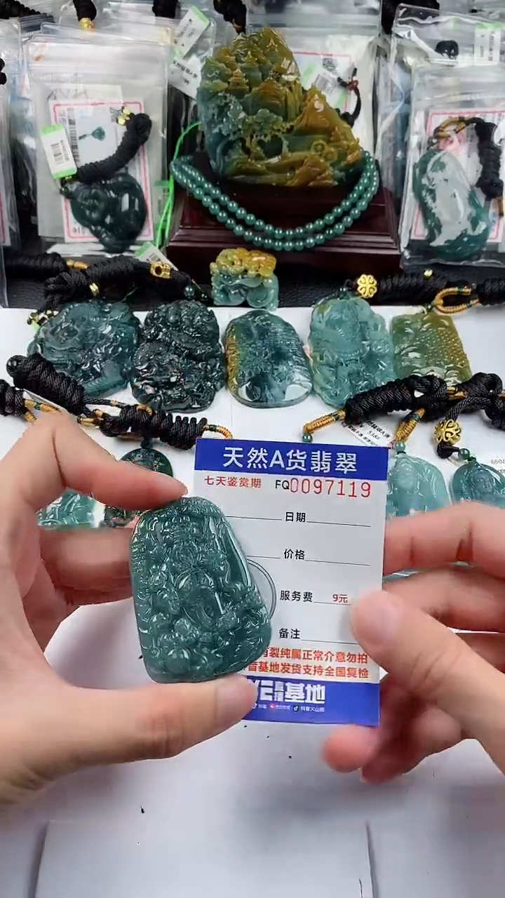 【闪购商品】翡翠颈饰未镶嵌               