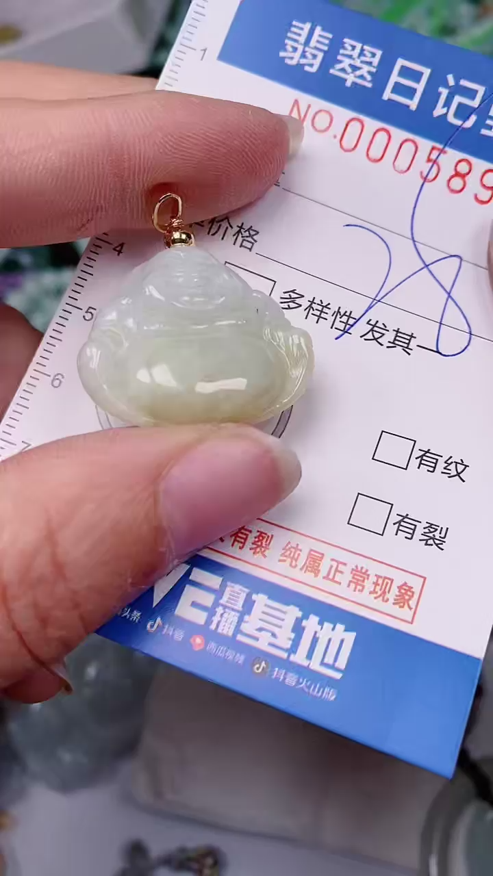 【闪购商品】翡翠颈饰未镶嵌00005890