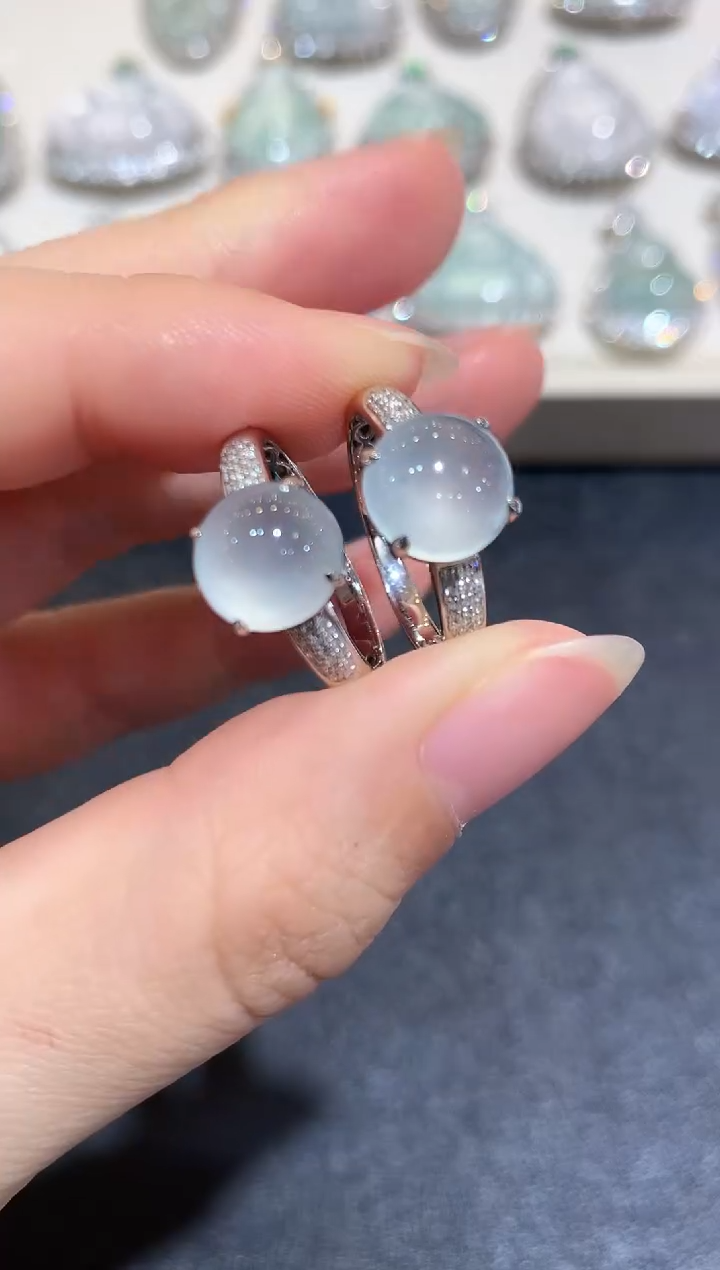【闪购商品】翡翠戒指18K金镶嵌 B41  多样性一件发货