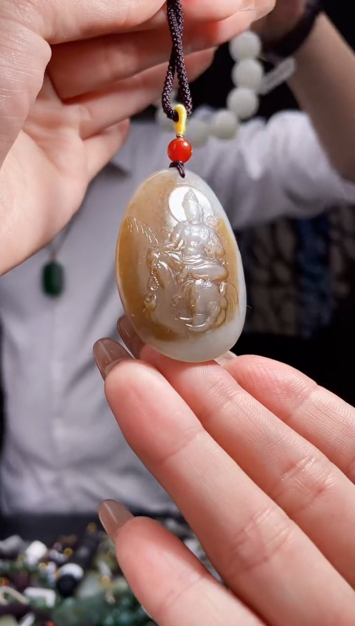 【闪购商品】和田玉颈饰未镶嵌拍一发一