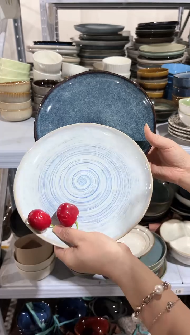 【闪购商品】瓷片外贸尾货瑕疵满20包邮X2 小盘组合