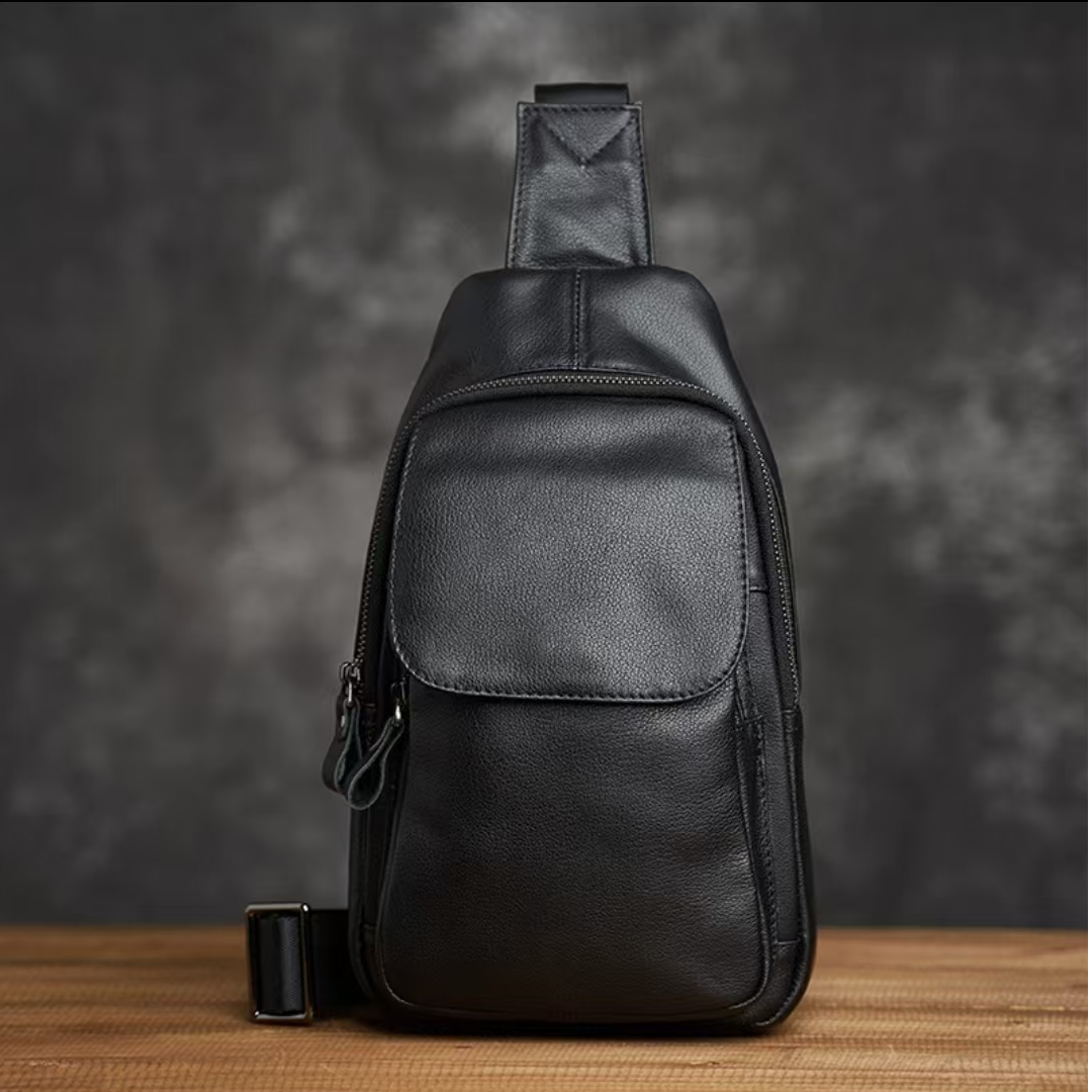 男士古着包包【以直播间为准】时尚休闲百搭真皮复古多功能韩版单肩