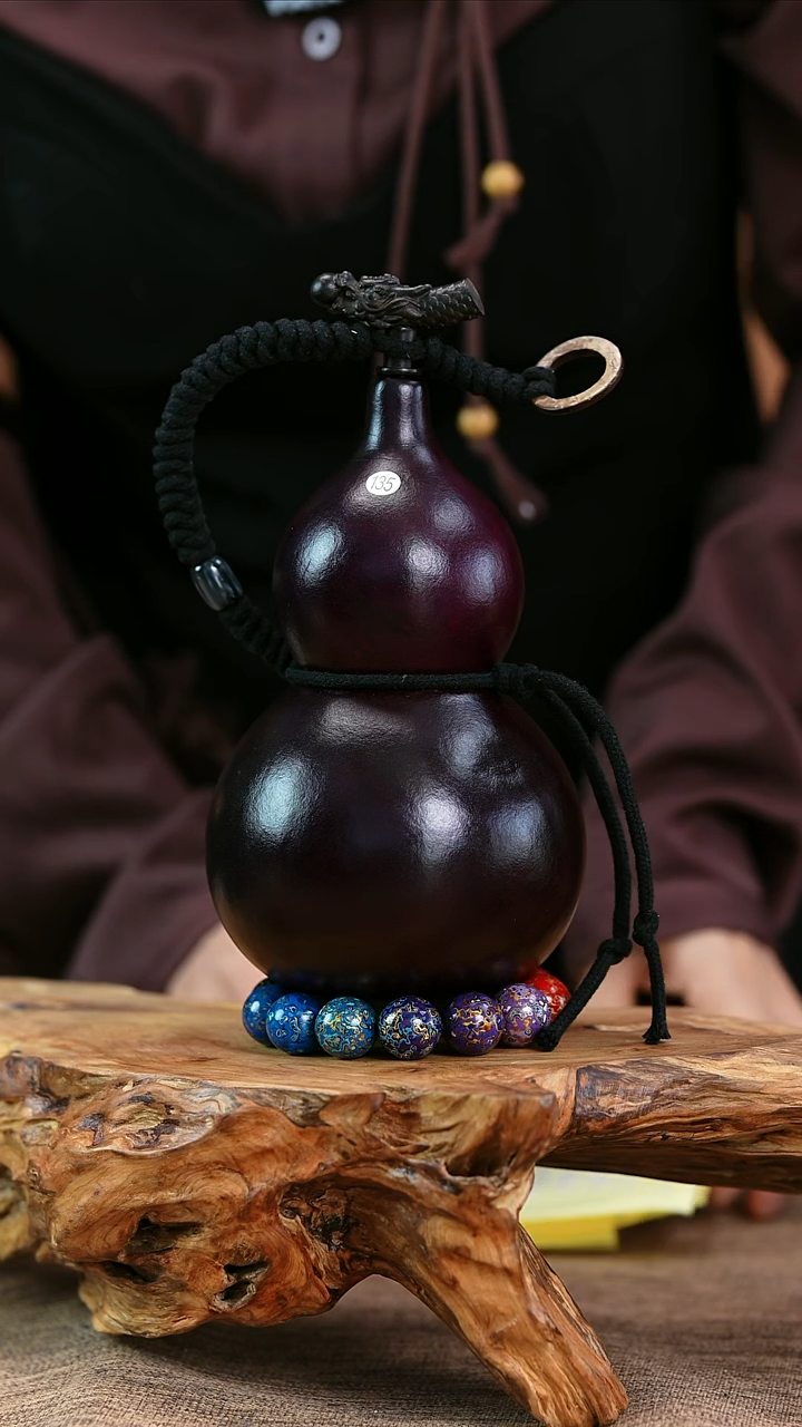 【闪购商品】135—光岳葫天然大漆酒葫芦不含漆珠