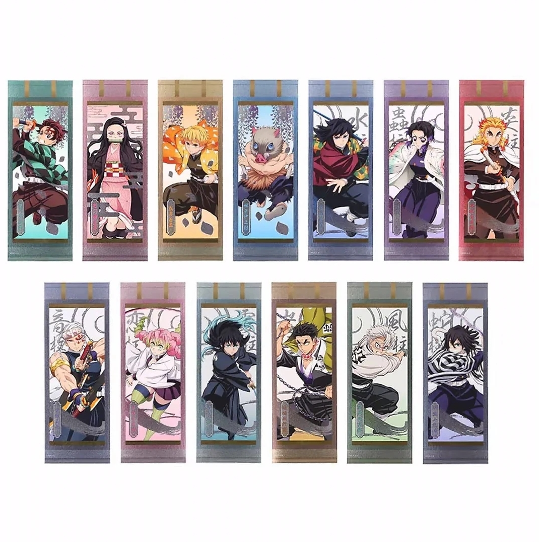 【现货日谷】鬼灭之刃 JS限定烫金长条小卡盲盒(默认代拆)