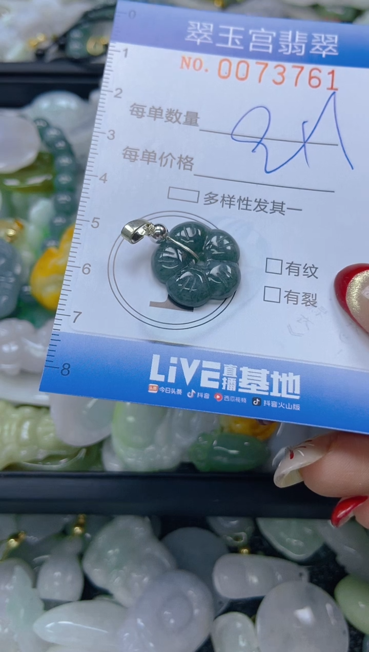 【闪购商品】翡翠颈饰未镶嵌闪购0073761