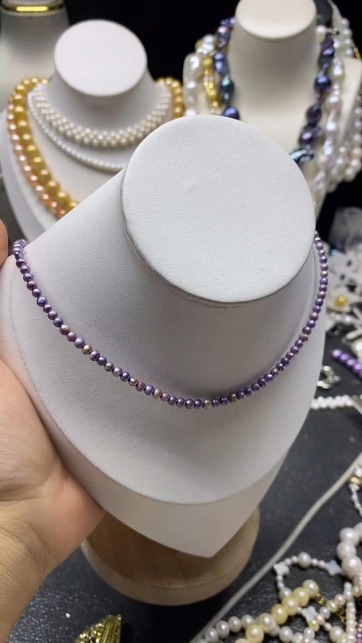 颈饰未镶嵌淡水珍珠多人