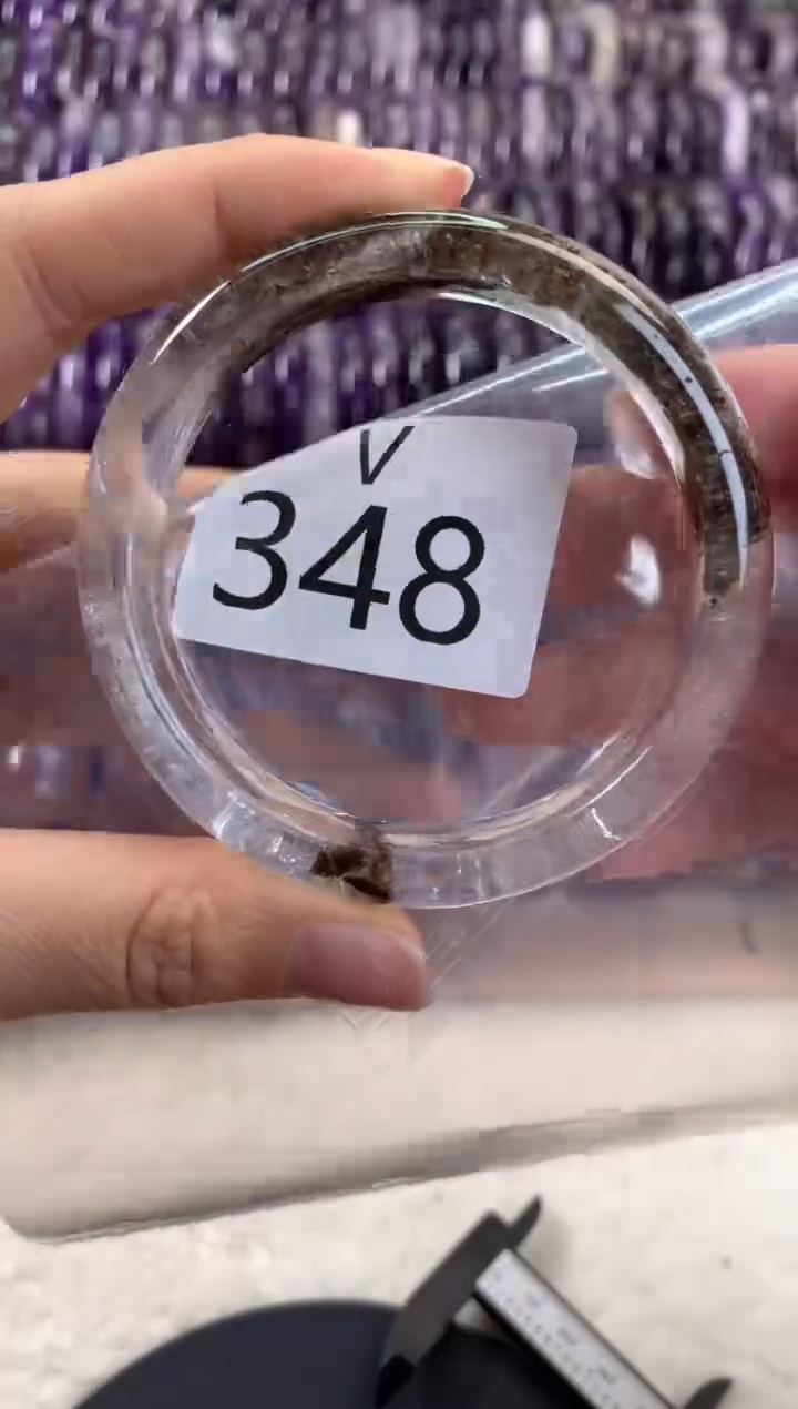 【闪购商品】水晶水晶手镯V未镶嵌348-55