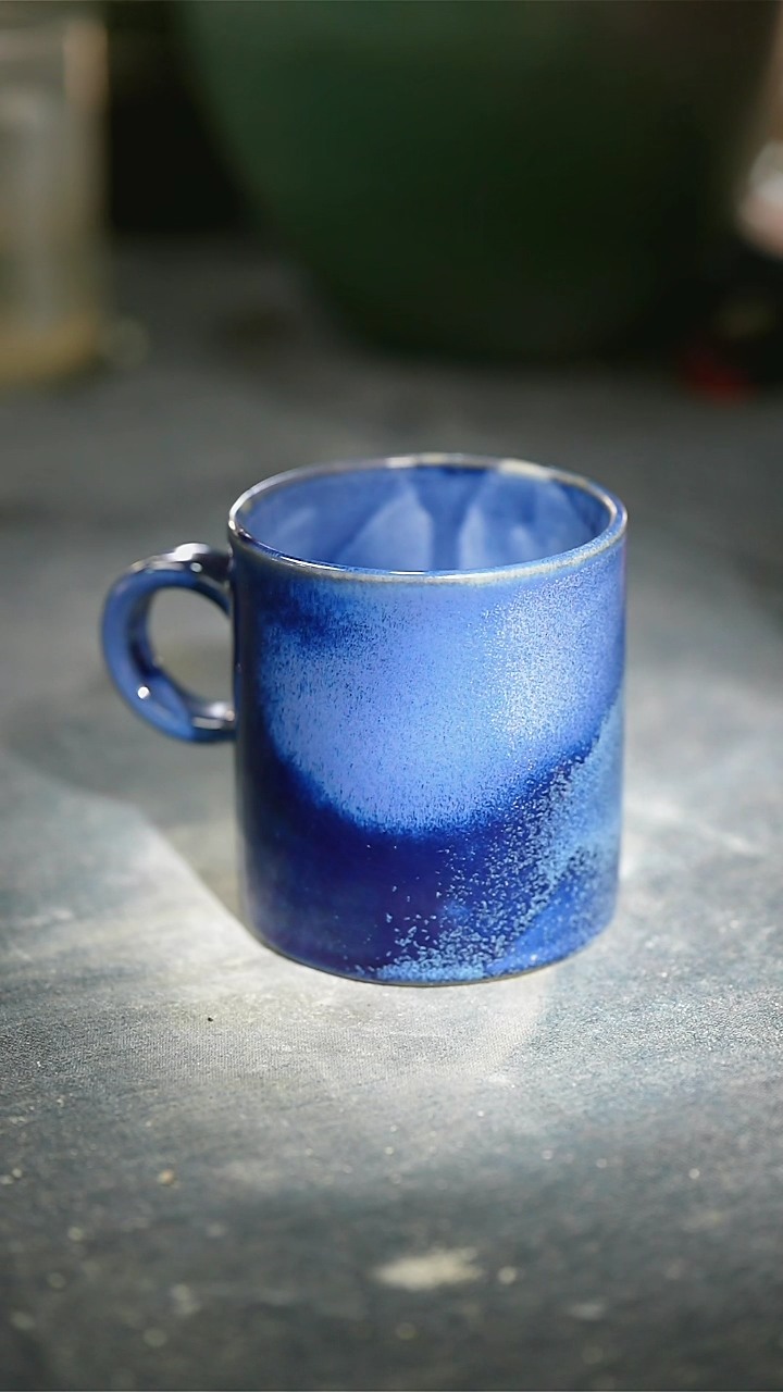 【闪购商品】碗浪鬼柴烧浪鬼家釉绘柴烧   