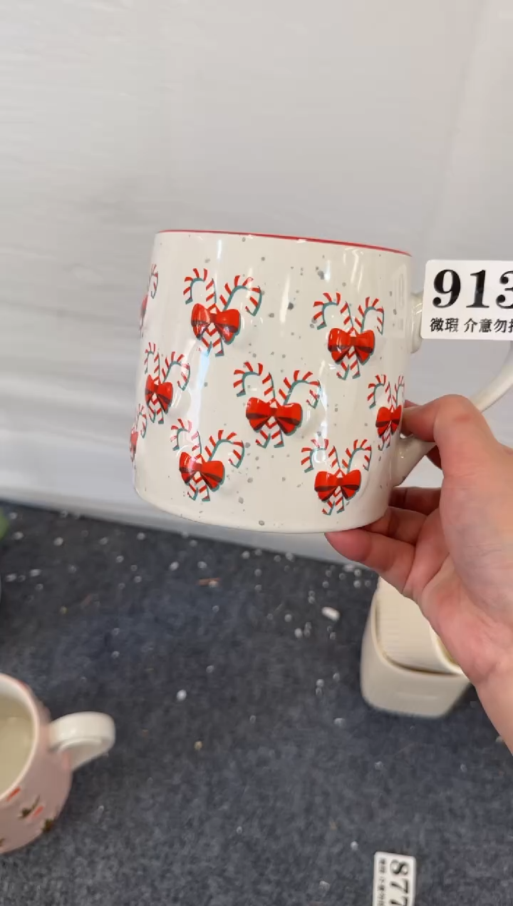 杯子陶瓷913微瑕马克杯 完美主义者慎拍