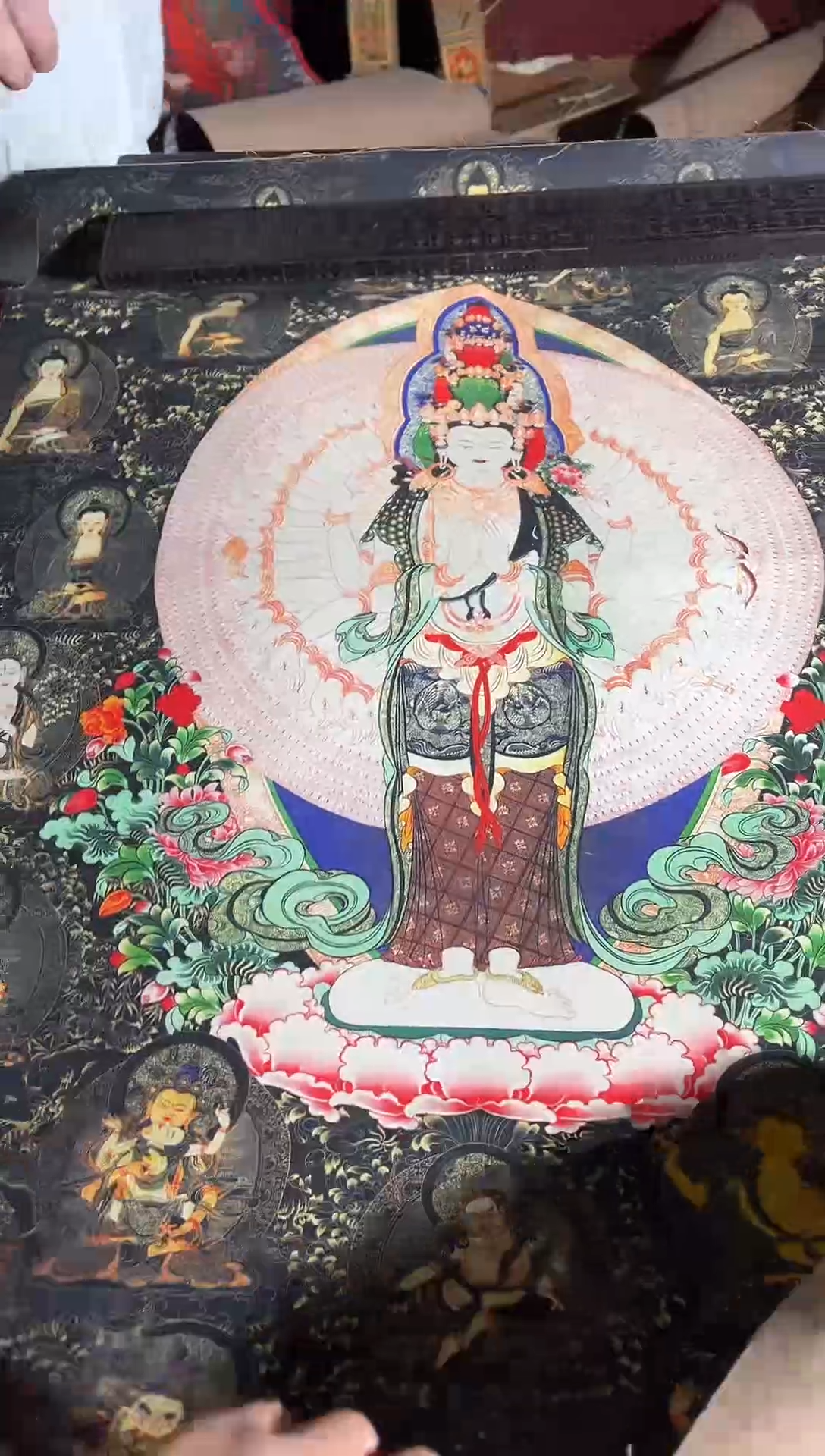 卷轴画东东唐卡tk160