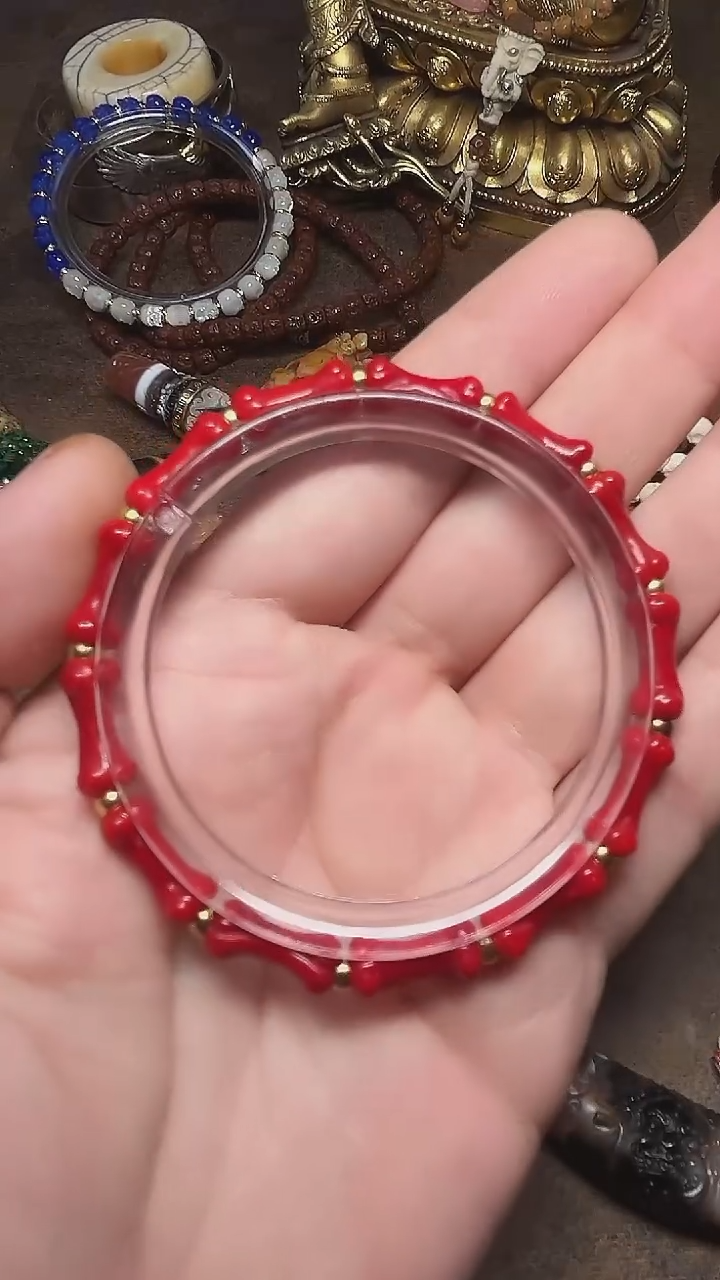 鹿骨手串/手链M****E天狗红骨段手串