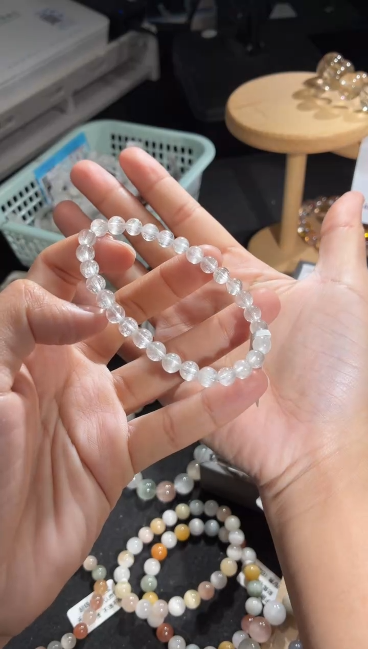 未镶嵌手链水晶95号多样性发一K 6+