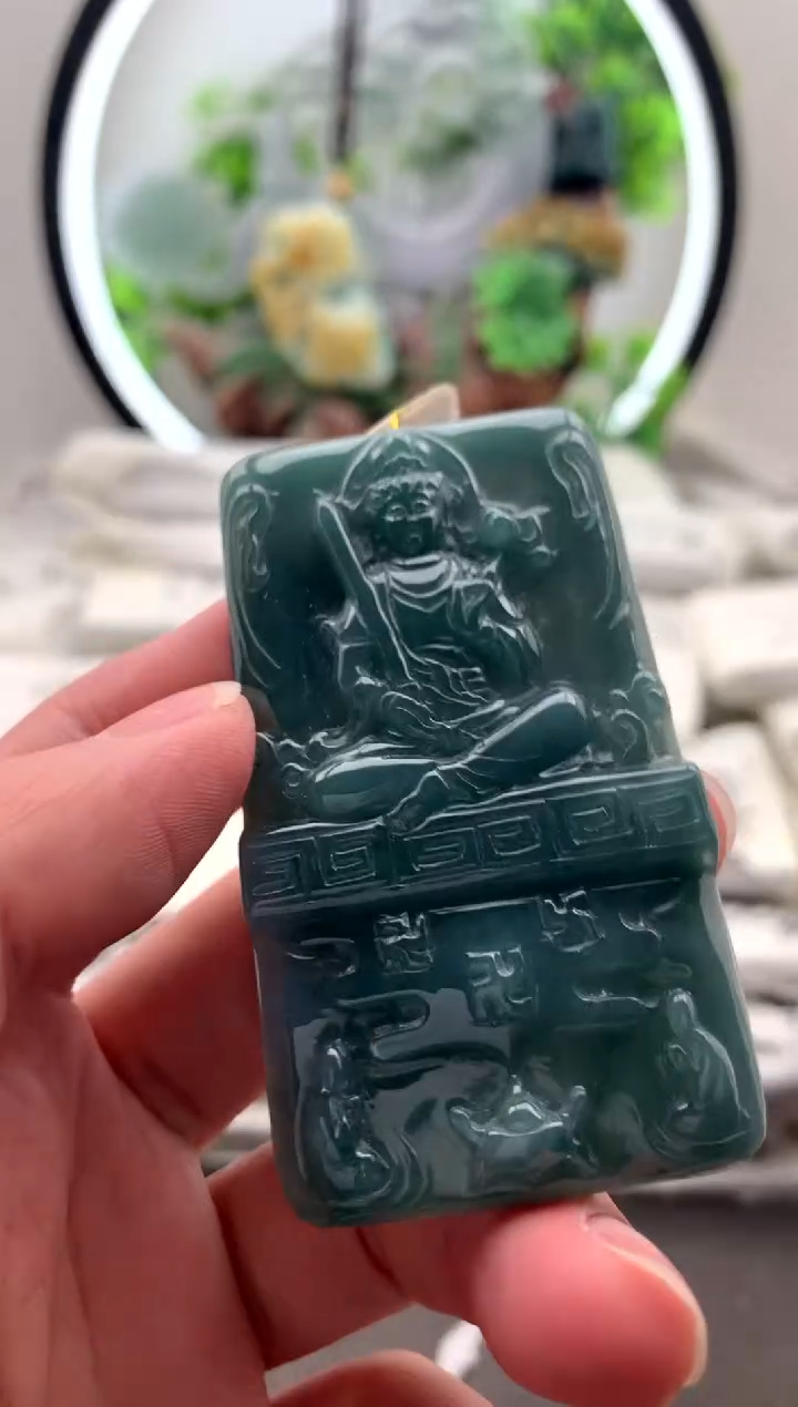 【闪购商品】翡翠颈饰未镶嵌虚空藏