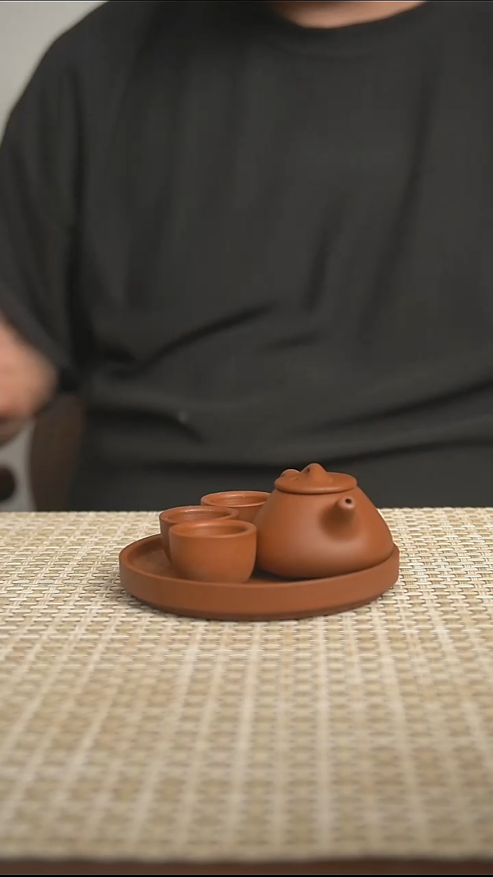 紫砂茶宠宜兴紫砂茶宠指尖壶一套款式随机 